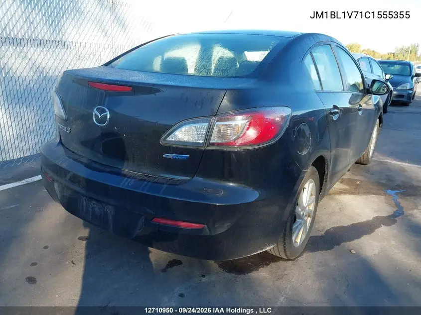 2012 MAZDA 3 VIN JM1BL1V71C1555355 — фото 4