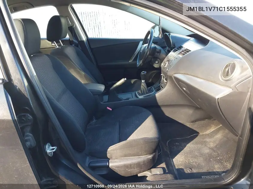 2012 MAZDA 3 VIN JM1BL1V71C1555355 — фото 5