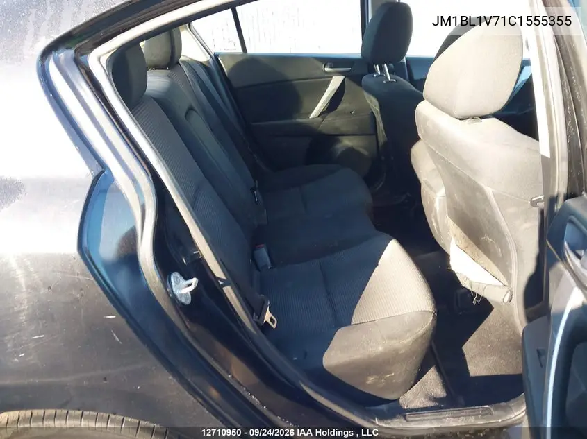 2012 MAZDA 3 VIN JM1BL1V71C1555355 — фото 8