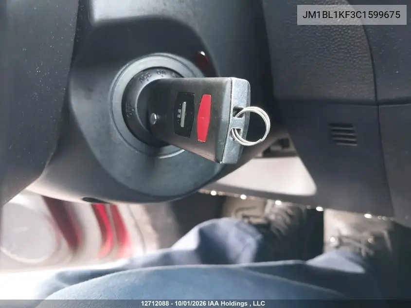 2012 MAZDA 3 VIN JM1BL1KF3C1599675 — фото 11