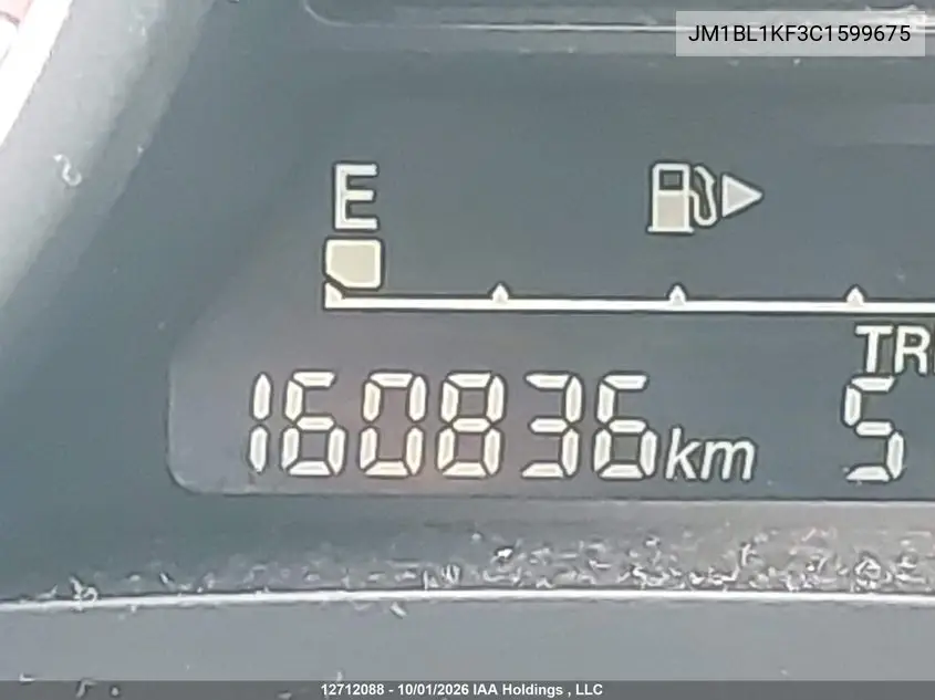 2012 MAZDA 3 VIN JM1BL1KF3C1599675 — фото 15