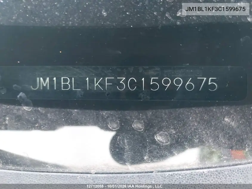 2012 MAZDA 3 VIN JM1BL1KF3C1599675 — фото 19