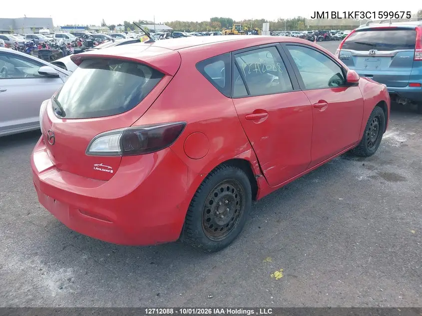 2012 MAZDA 3 VIN JM1BL1KF3C1599675 — фото 4