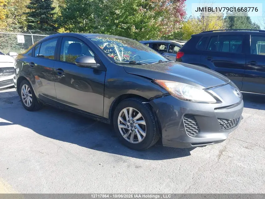 MAZDA 3 2012, VIN JM1BL1V79C1668776