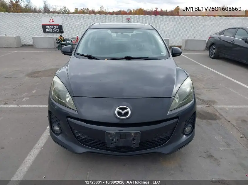 2012 MAZDA 3 VIN JM1BL1V75C1608669 — фото 13