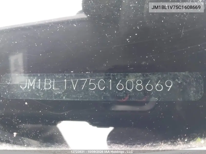 2012 MAZDA 3 VIN JM1BL1V75C1608669 — фото 20