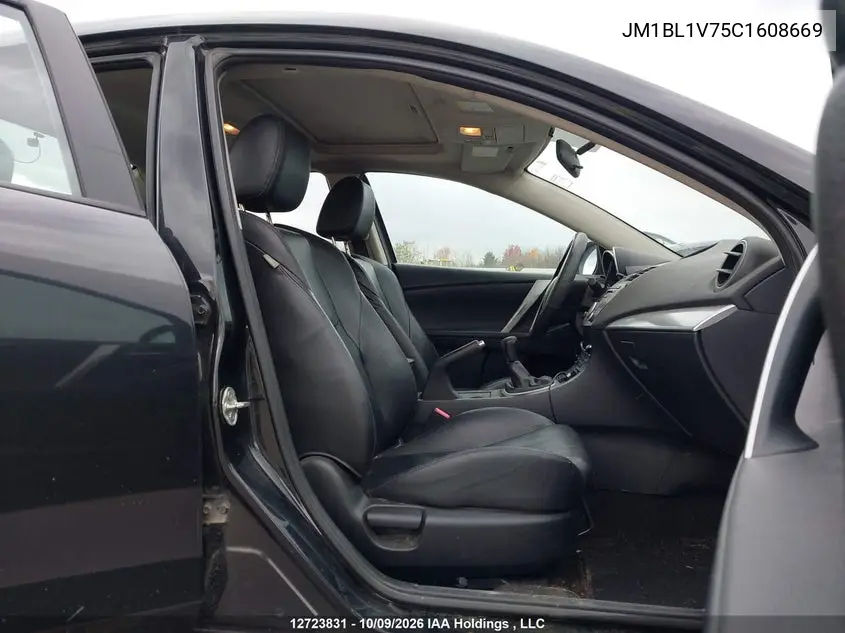 2012 MAZDA 3 VIN JM1BL1V75C1608669 — фото 5