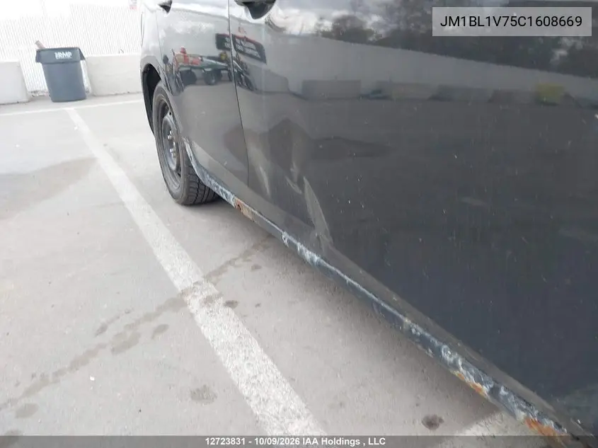 2012 MAZDA 3 VIN JM1BL1V75C1608669 — фото 6