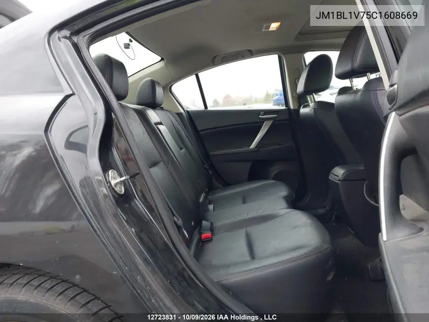 2012 MAZDA 3 VIN JM1BL1V75C1608669 — фото 8
