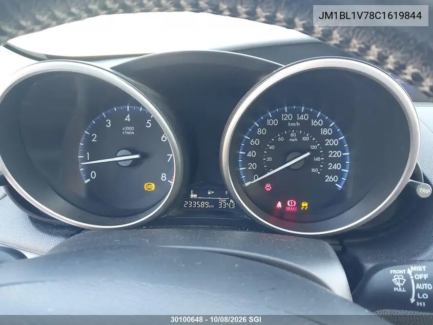 2012 MAZDA 3 VIN JM1BL1V78C1619844 — фото 7