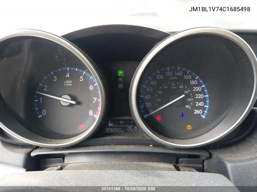 2012 MAZDA 3 VIN JM1BL1V74C1685498 — фото 7
