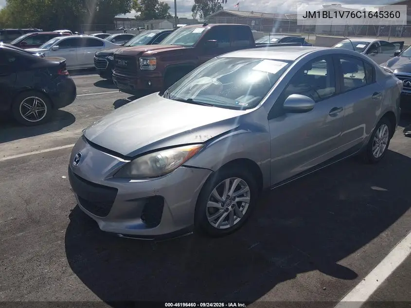 2012 MAZDA 3 VIN JM1BL1V76C1645360 — фото 2