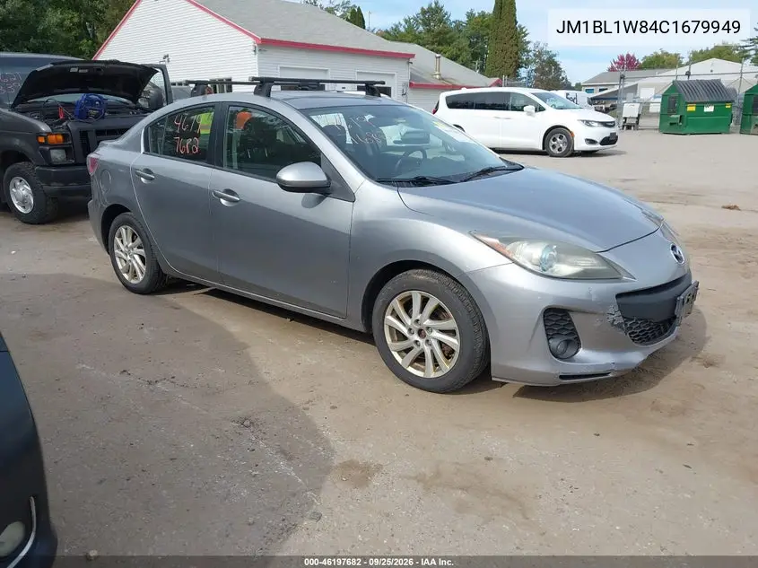 MAZDA 3 2012, VIN JM1BL1W84C1679949