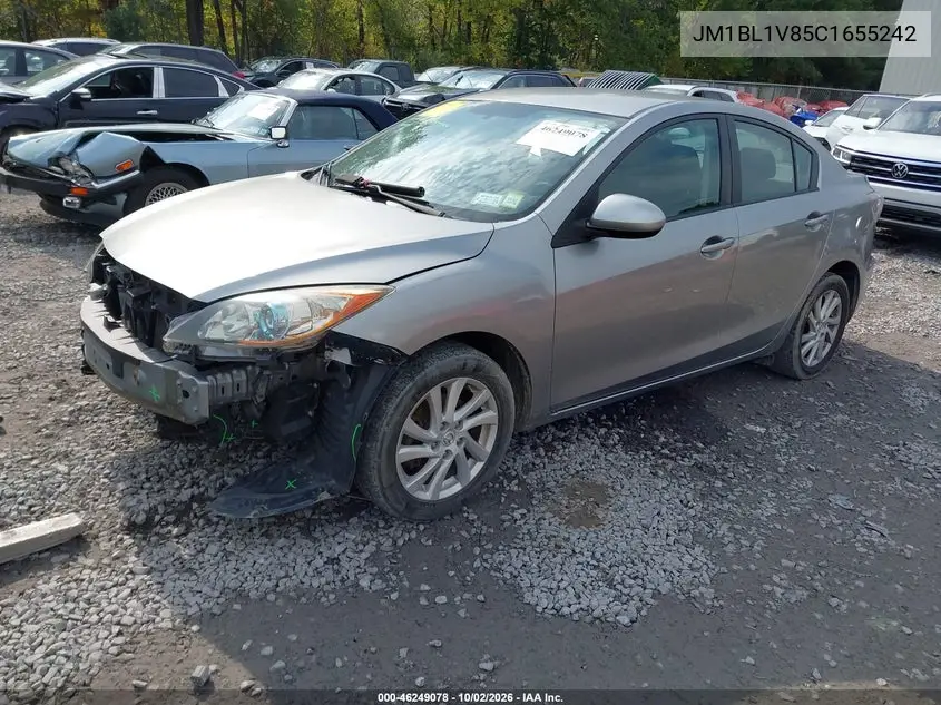 2012 MAZDA 3 VIN JM1BL1V85C1655242 — фото 2