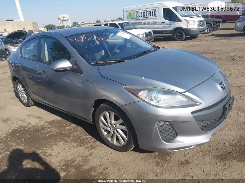 MAZDA 3 2012, VIN JM1BL1W83C1599672