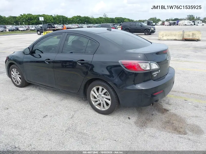 2012 MAZDA 3 VIN JM1BL1W76C1535925 — фото 3