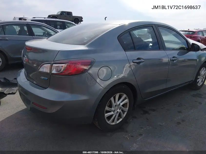 2012 MAZDA 3 VIN JM1BL1V72C1698637 — фото 4