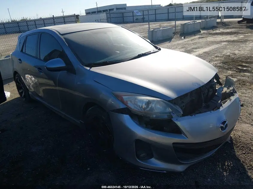 MAZDA 3 2012, VIN JM1BL1L55C1508587