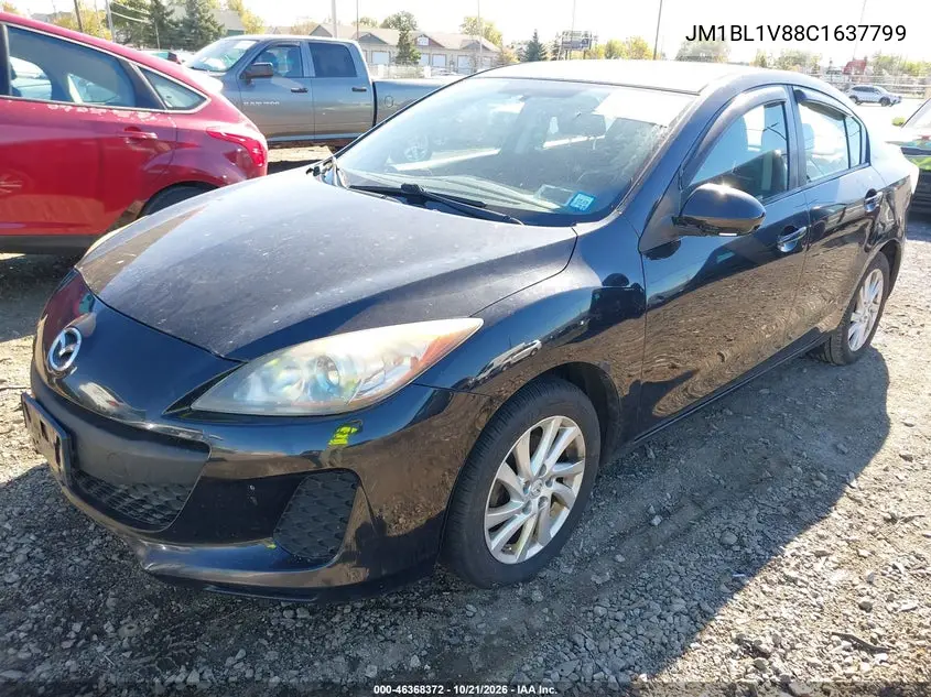 MAZDA 3 2012, VIN JM1BL1V88C1637799