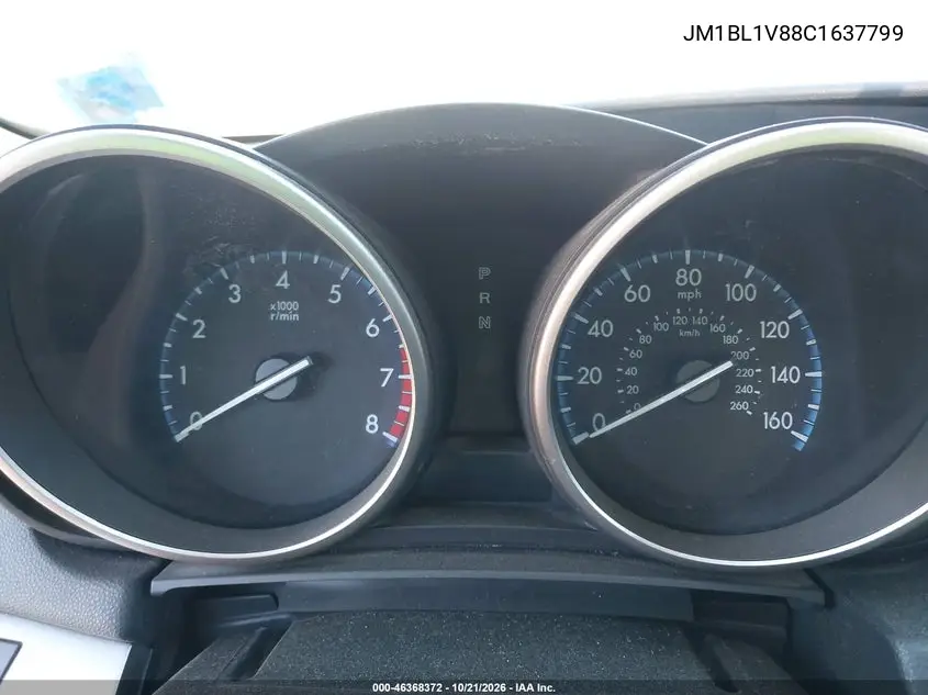 2012 MAZDA 3 VIN JM1BL1V88C1637799 — фото 7