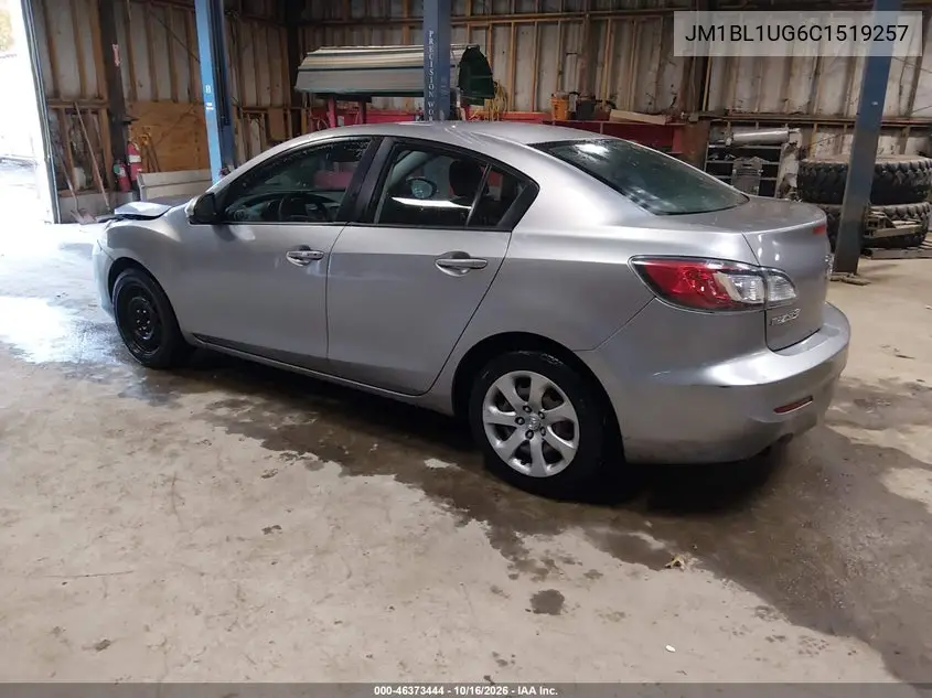2012 MAZDA 3 VIN JM1BL1UG6C1519257 — фото 3