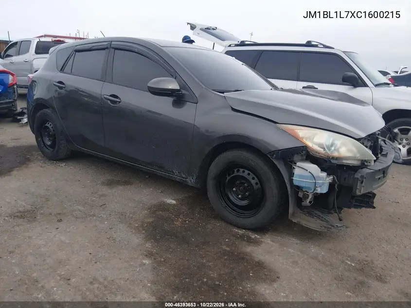 MAZDA 3 2012, VIN JM1BL1L7XC1600215