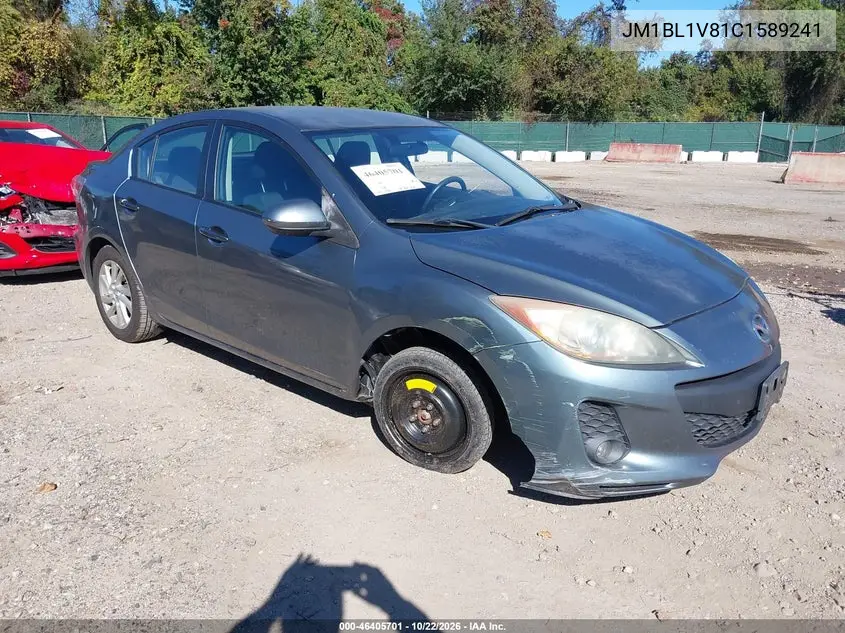 MAZDA 3 2012, VIN JM1BL1V81C1589241