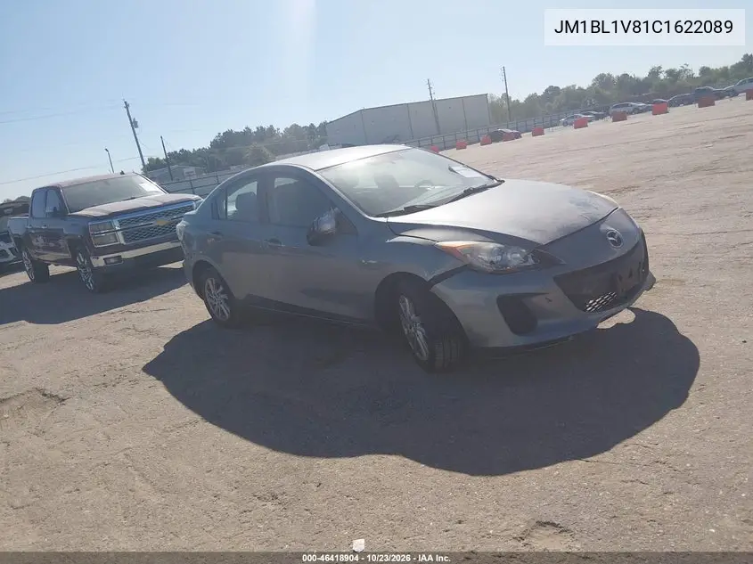 MAZDA 3 2012, VIN JM1BL1V81C1622089