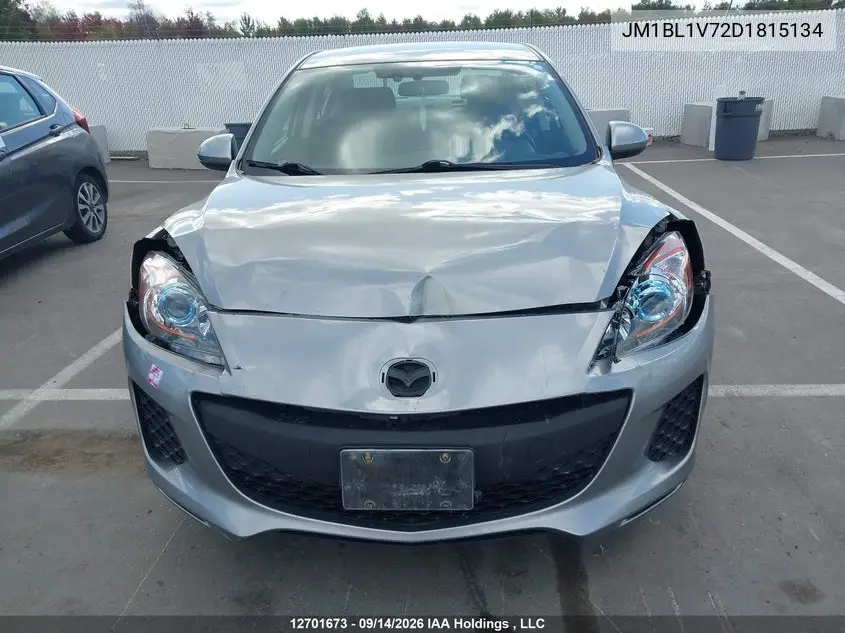 2013 MAZDA 3 VIN JM1BL1V72D1815134 — фото 6