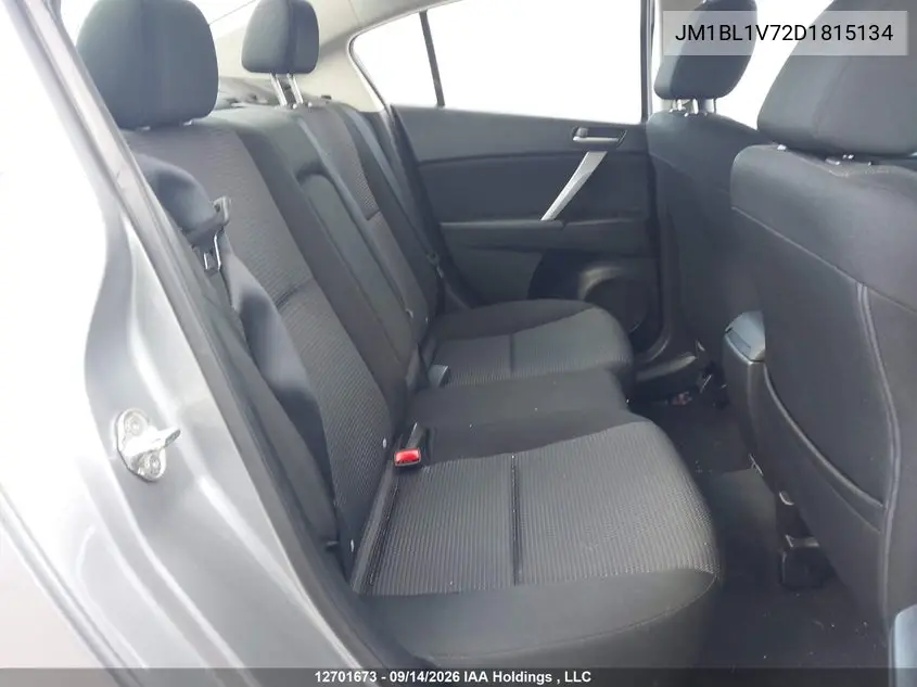 2013 MAZDA 3 VIN JM1BL1V72D1815134 — фото 8
