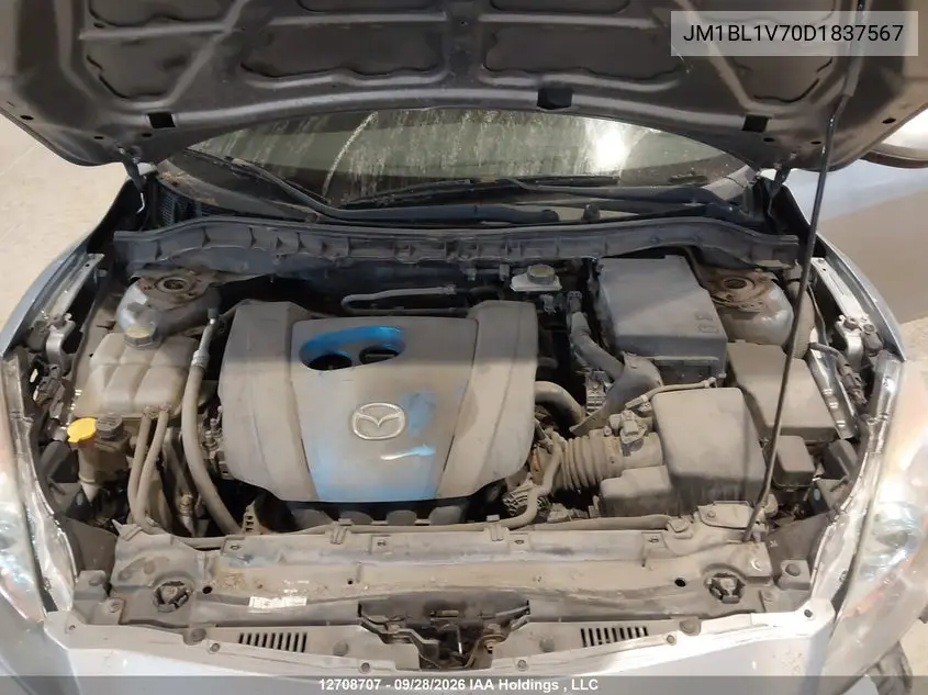 2013 MAZDA 3 VIN JM1BL1V70D1837567 — фото 10