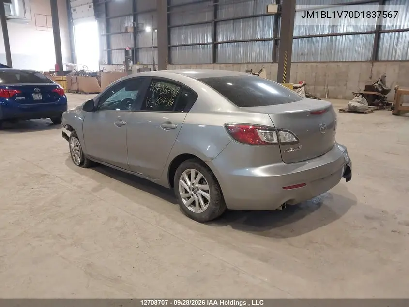 2013 MAZDA 3 VIN JM1BL1V70D1837567 — фото 3