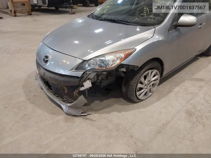 2013 MAZDA 3 VIN JM1BL1V70D1837567 — фото 6