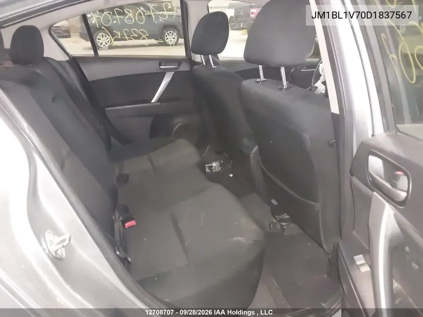 2013 MAZDA 3 VIN JM1BL1V70D1837567 — фото 8