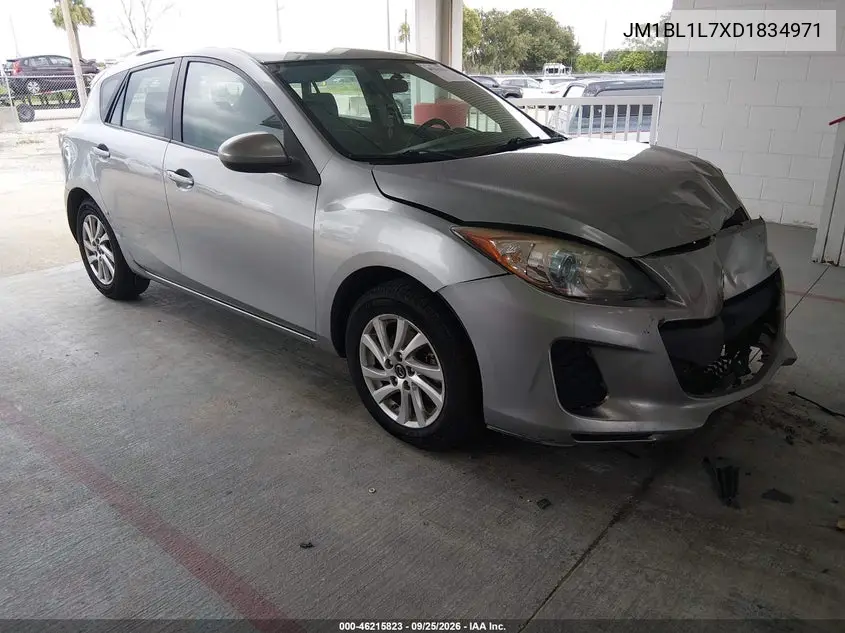 MAZDA 3 2013, VIN JM1BL1L7XD1834971