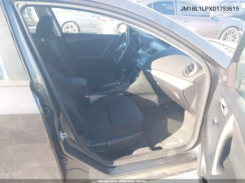2013 MAZDA 3 VIN JM1BL1LPXD1753615 — фото 5