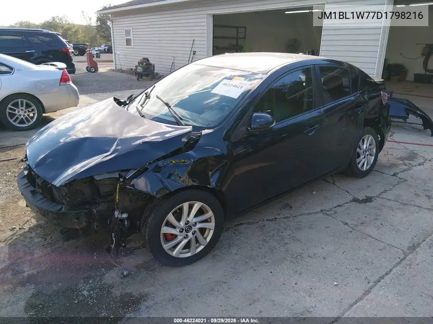 2013 MAZDA 3 VIN JM1BL1W77D1798216 — фото 2
