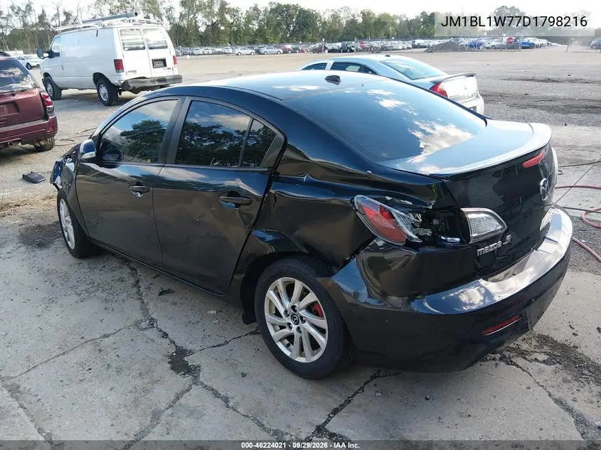 2013 MAZDA 3 VIN JM1BL1W77D1798216 — фото 3