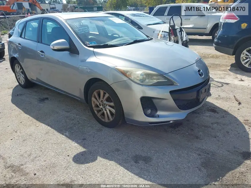 MAZDA 3 2013, VIN JM1BL1MP9D1818470