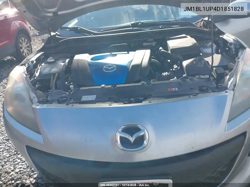 2013 MAZDA 3 VIN JM1BL1UP4D1851828 — фото 10