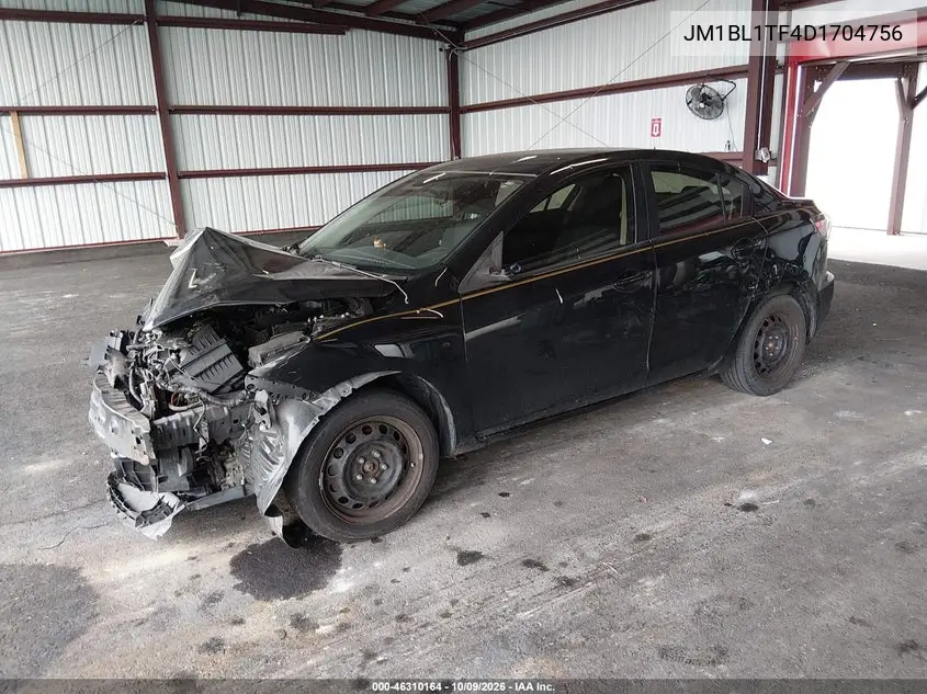2013 MAZDA 3 VIN JM1BL1TF4D1704756 — фото 2