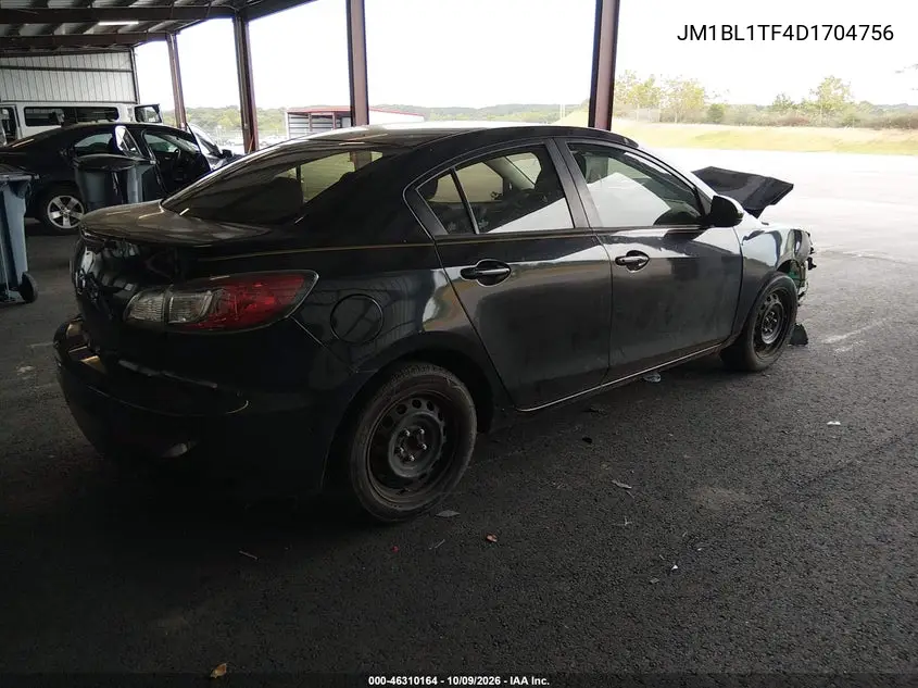 2013 MAZDA 3 VIN JM1BL1TF4D1704756 — фото 4