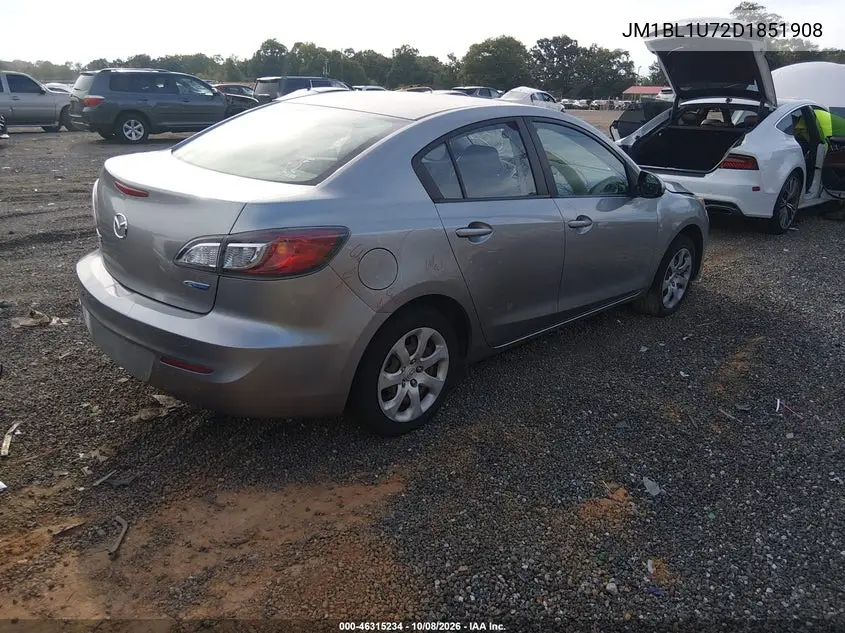 2013 MAZDA 3 VIN JM1BL1U72D1851908 — фото 4