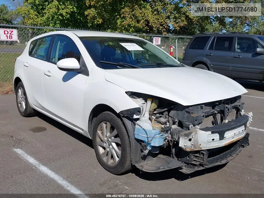 MAZDA 3 2013, VIN JM1BL1LP5D1774680