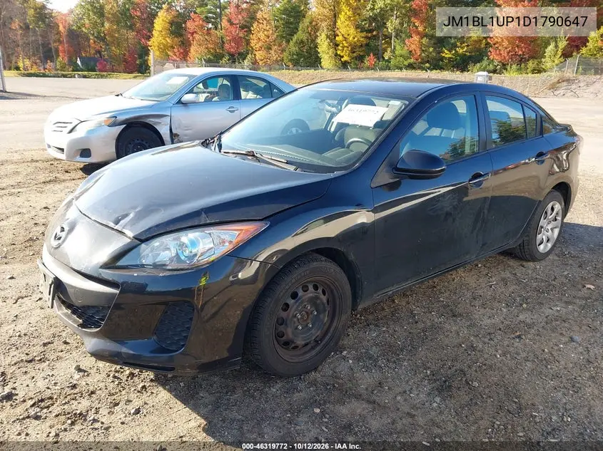 2013 MAZDA 3 VIN JM1BL1UP1D1790647 — фото 2