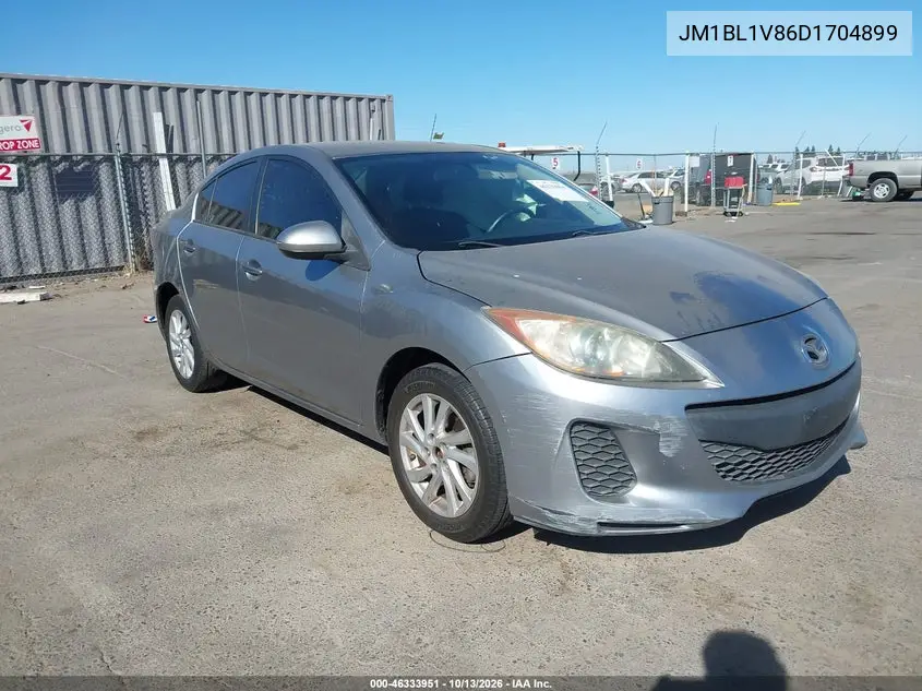 MAZDA 3 2013, VIN JM1BL1V86D1704899