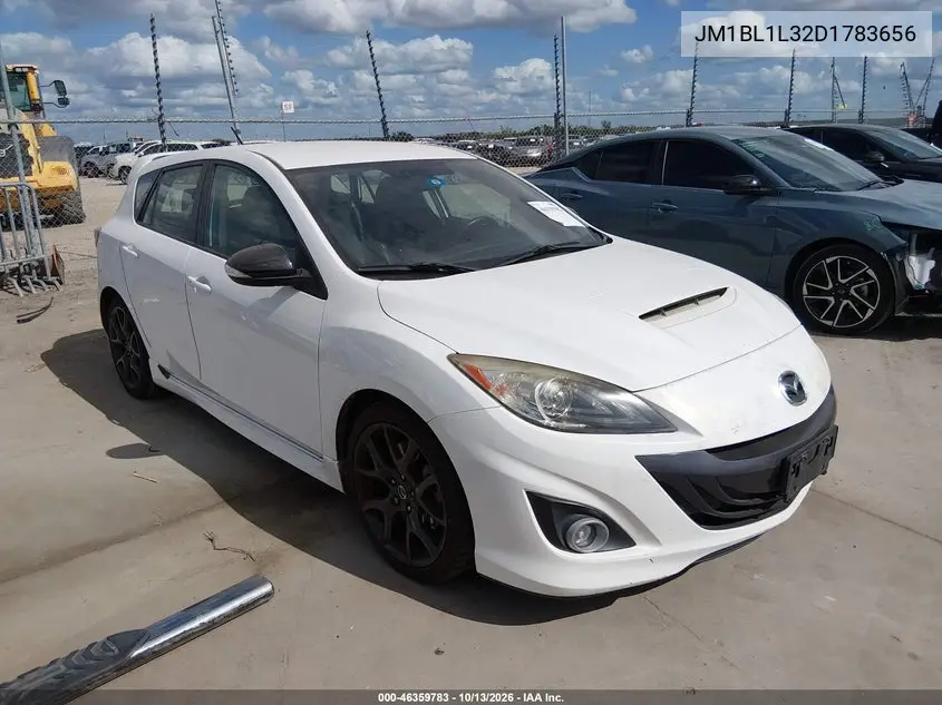 MAZDA 3 2013, VIN JM1BL1L32D1783656