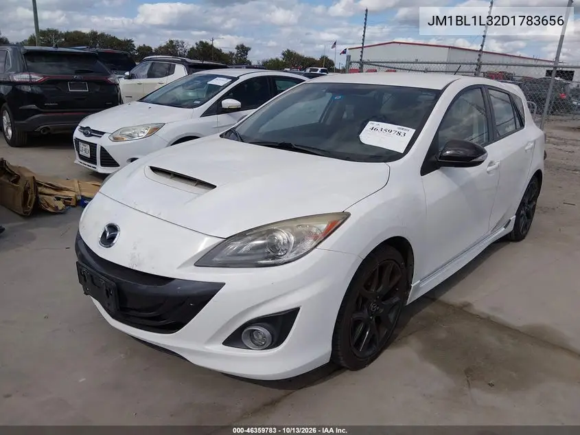2013 MAZDA 3 VIN JM1BL1L32D1783656 — фото 2