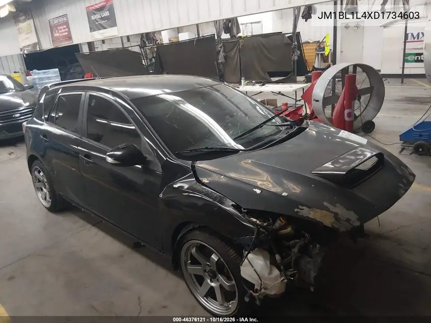 MAZDA 3 2013, VIN JM1BL1L4XD1734603