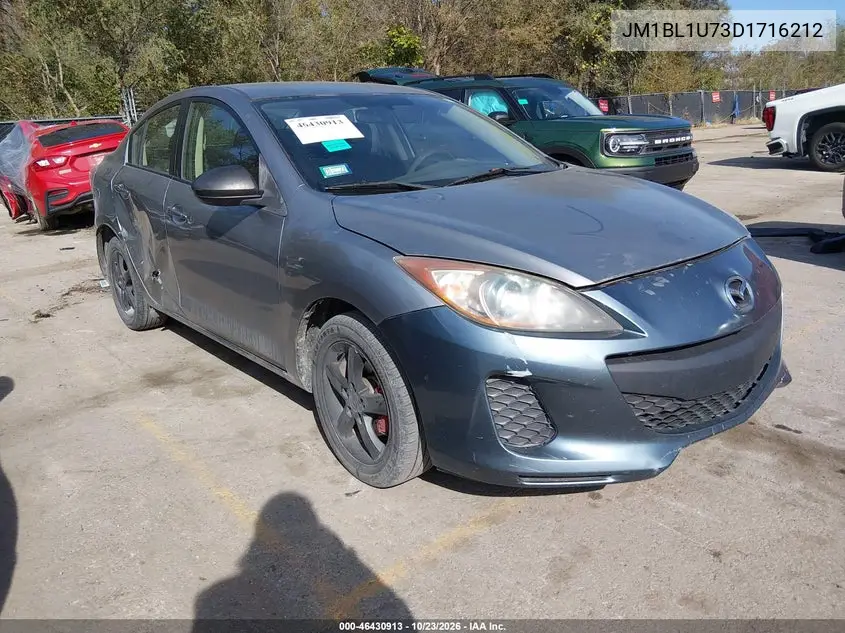 MAZDA 3 2013, VIN JM1BL1U73D1716212